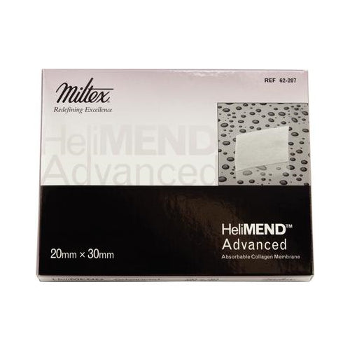 Miltex Integra 62-207 HeliMEND Advanced Collagen Dental Membrane 20mm x 30mm Miltex Integra 62-207 HeliMEND Advanced Collagen Dental Membrane 20mm x 30mm